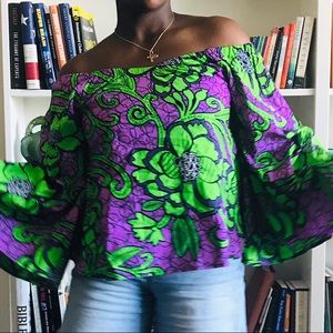 off the shoulder top